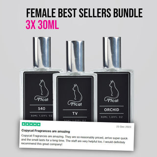Female Best Sellers Bundle (3x30ml)